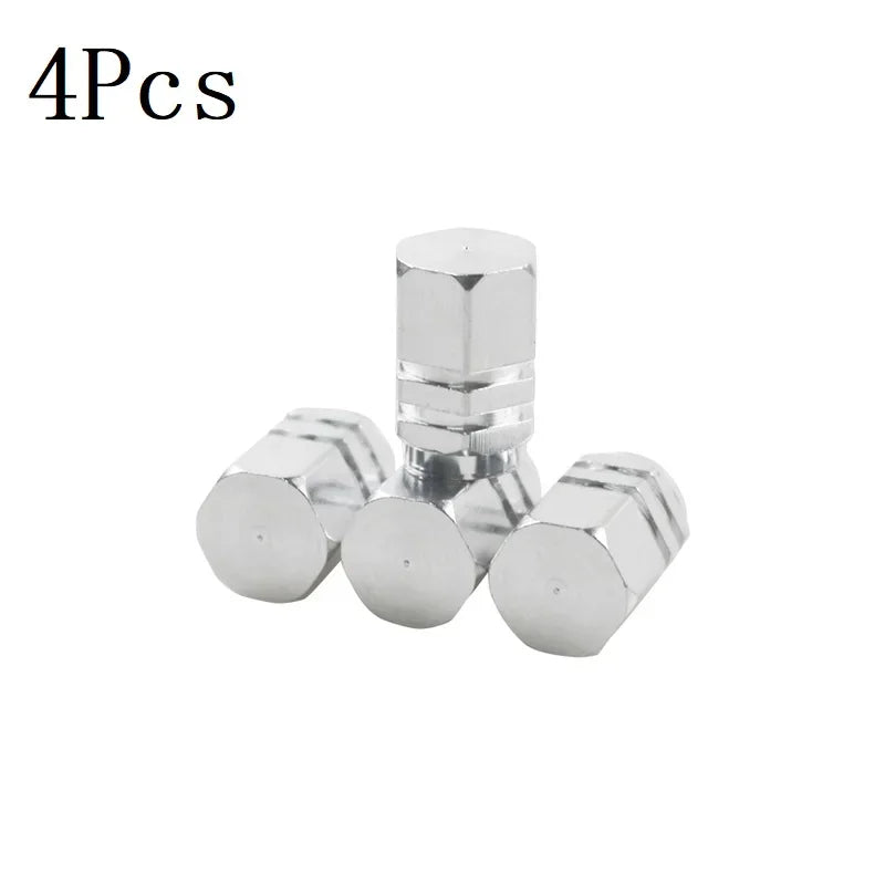 10Pcs Car Wheel Tire Valve Stems Caps Aluminum Tyre Rim Stem Covers Airdust Waterproof for BMW Auto Moto Car Accessories Tool