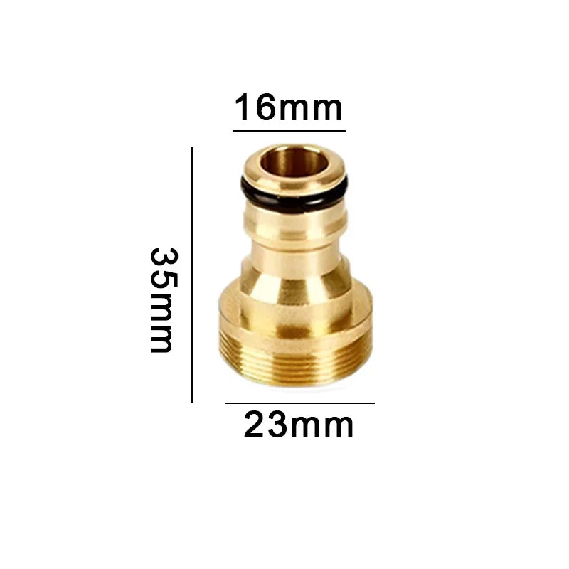 1/2/5PCS Universal Tap Kitchen Adapters Brass Faucet Watering Garden Tools Tap Connector Mixer Hose Adaptor Basin Fitting