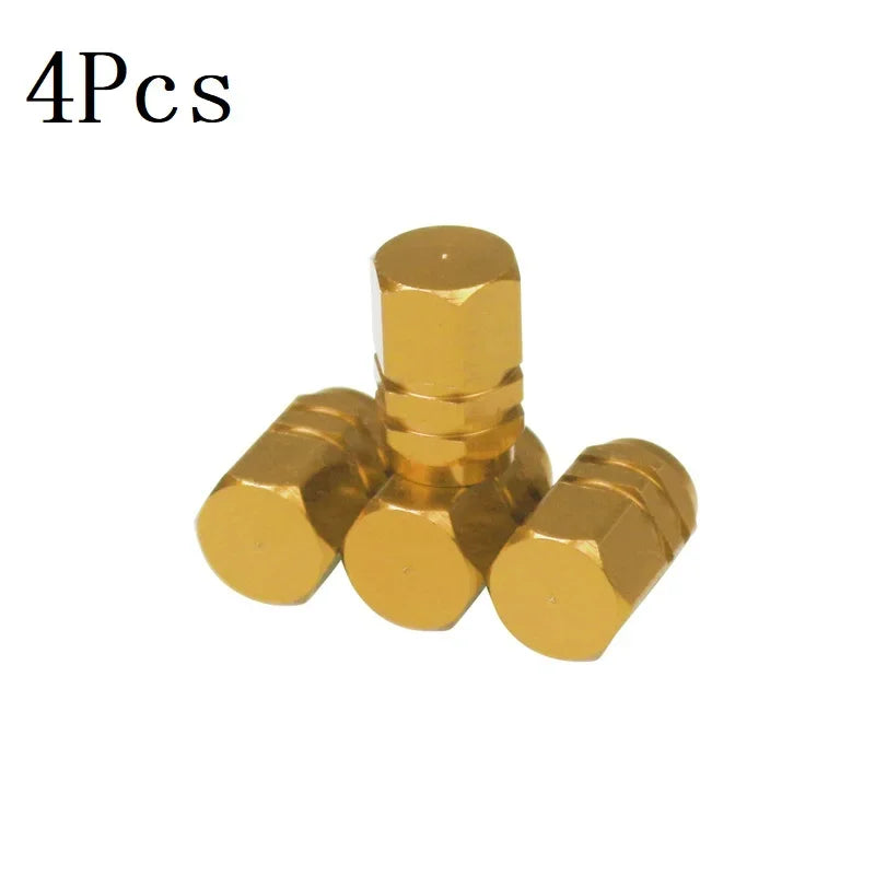 10Pcs Car Wheel Tire Valve Stems Caps Aluminum Tyre Rim Stem Covers Airdust Waterproof for BMW Auto Moto Car Accessories Tool