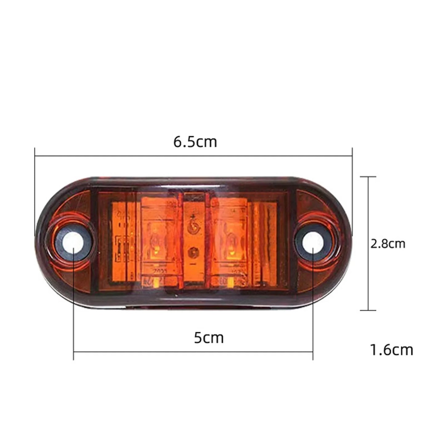 Tail Light Stop Brake Lights Waterproof Trailer Light Caravan Trailer LED Lamp 12 V 10 Pcs