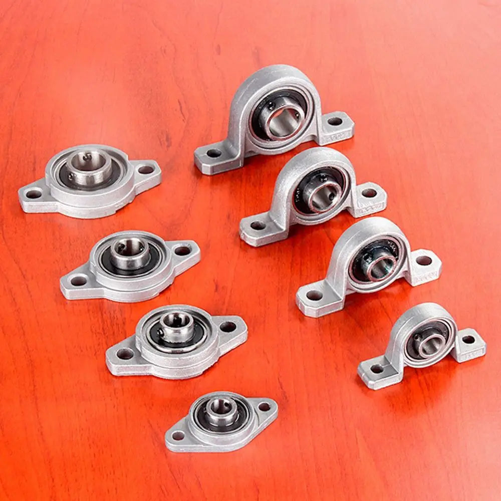 Insert Linear Shaft 8mm 10mm 12mm 15mm Rhombic Thrust Bearing ZINC Alloy KP000 KP001 KP002 Pillow Block Bearing