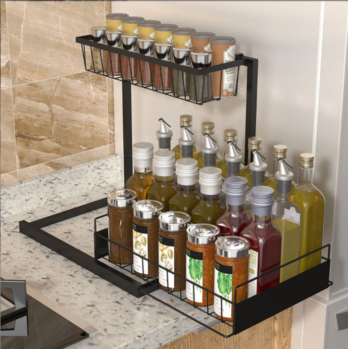 Kitchen Spice Rack Sink Simple Organizing Rack