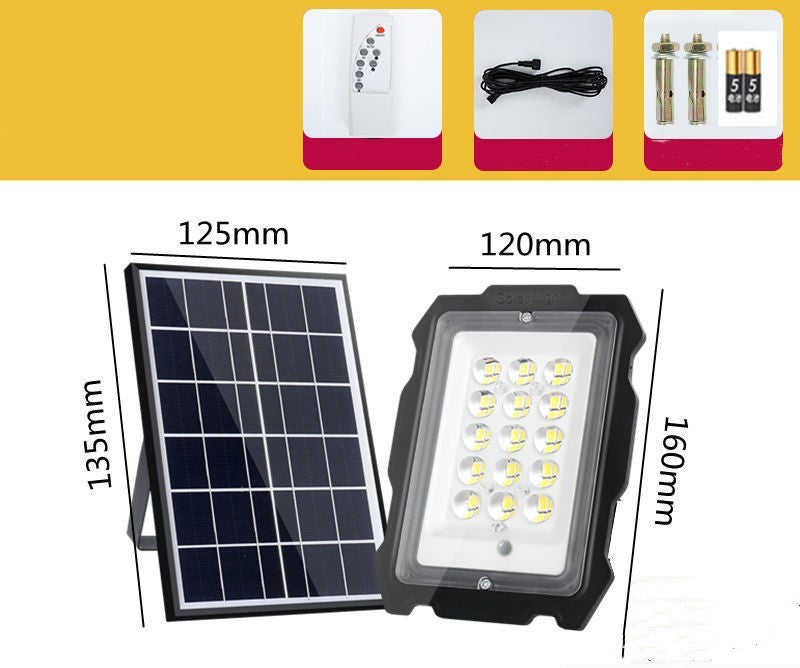 Super Bright Lighting Light Outdoor Street Lamp Volt Panel Solar Lamp