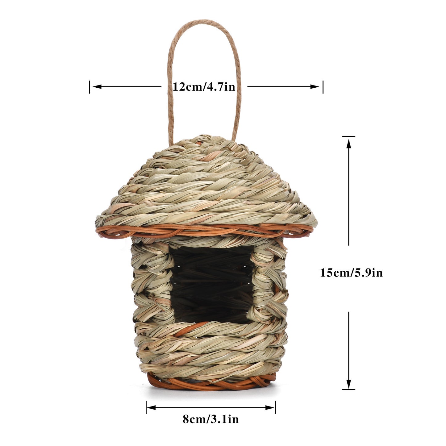 Straw Bird Nest Creative Handmade Finish