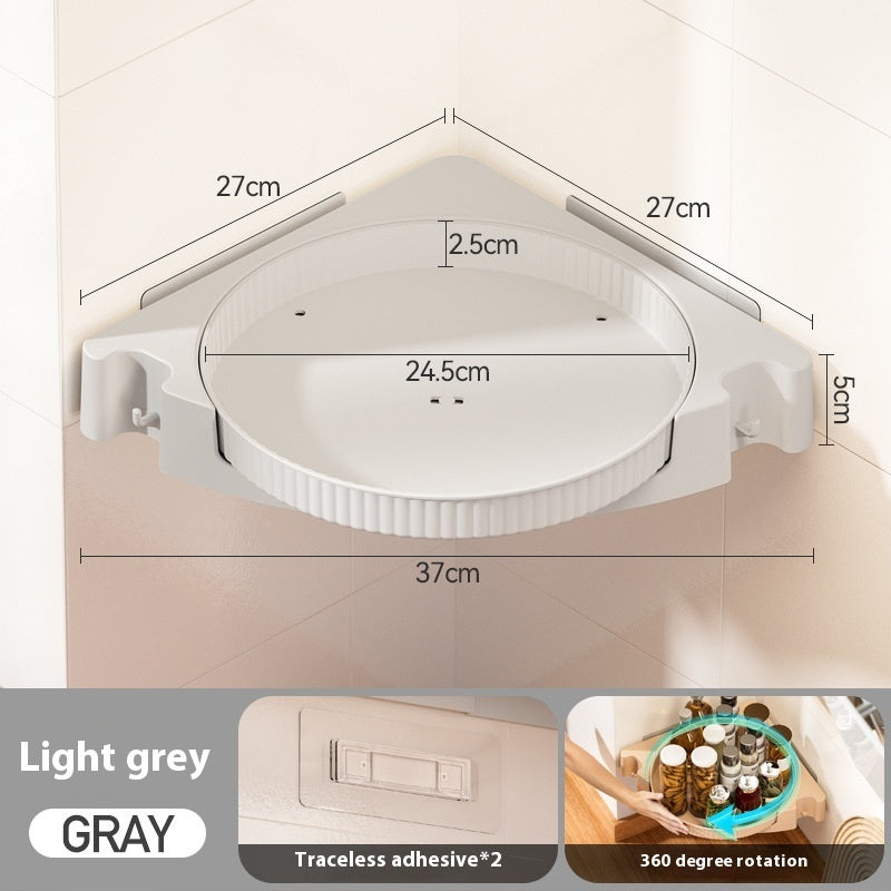 Kitchen Rotating Spice Rack Multi-function Turntable