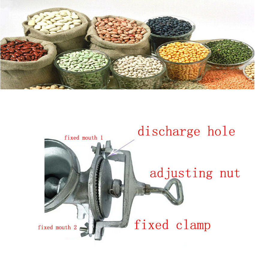 Fashion Cast Iron Tinned Household Manual Grinder