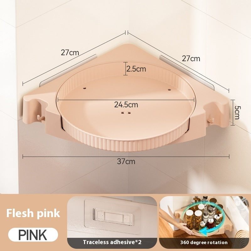 Kitchen Rotating Spice Rack Multi-function Turntable