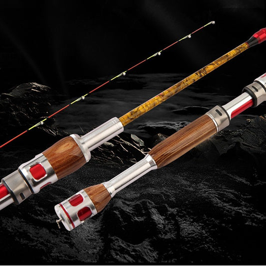 Positioning Telescopic Titanium Alloy Fishing Rod