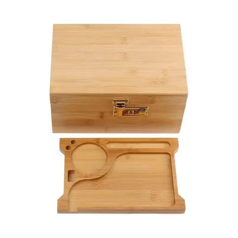 Bamboo And Tobacco Storage Box