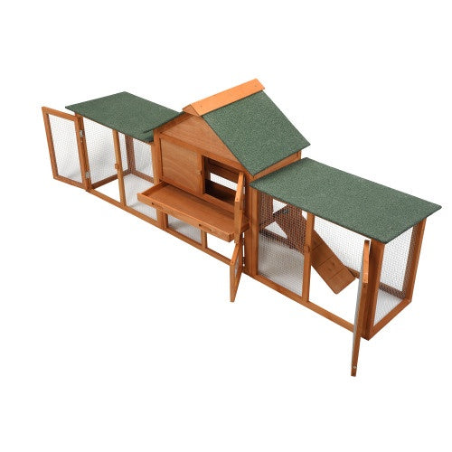 Large Wooden Rabbit Cage Indoor And Outdoor Rabbit Cage With Pallets And Small Animal Slides