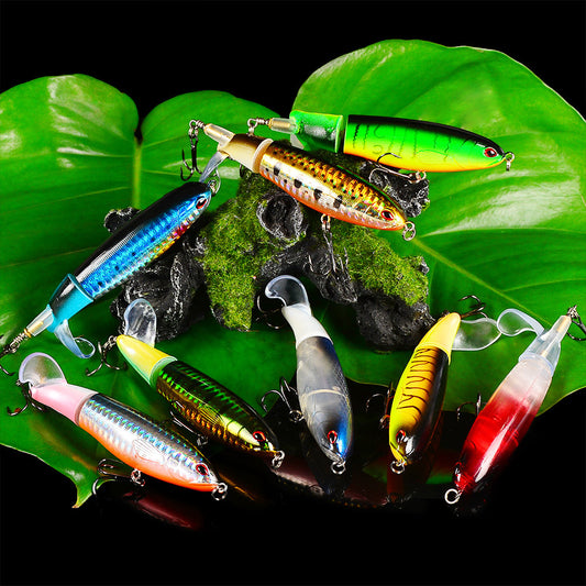 15g Floating Pencil 11cm Propeller Water Surface Tractor Lure