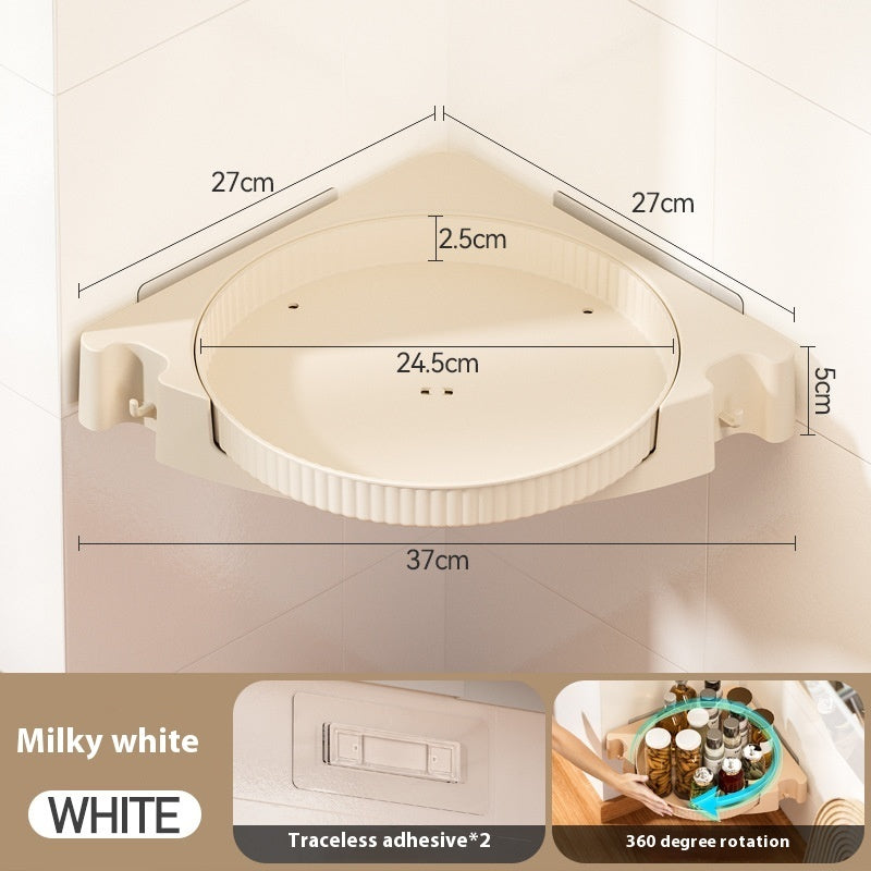 Kitchen Rotating Spice Rack Multi-function Turntable