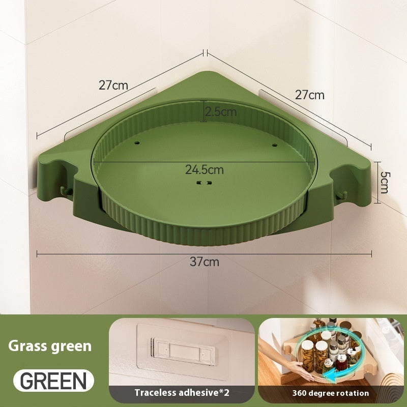 Kitchen Rotating Spice Rack Multi-function Turntable