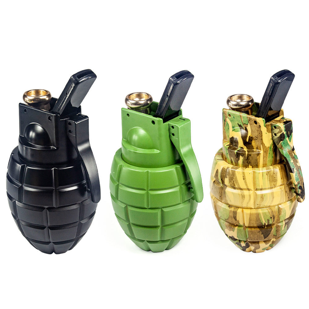 Camouflage Color Zinc Alloy Tobacco Grinder