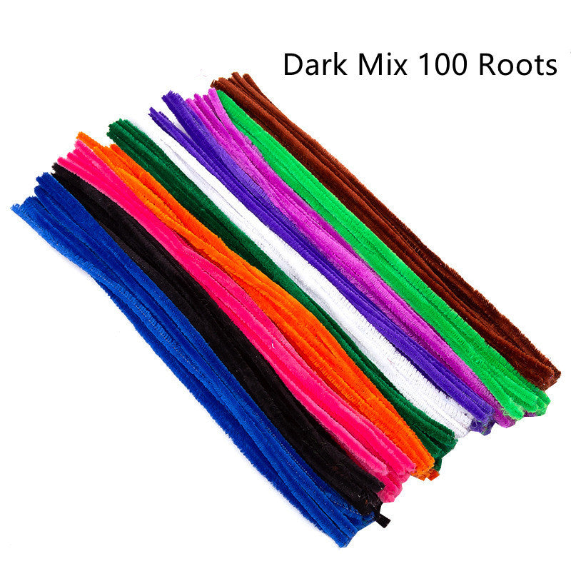 Color Twisted Sticks,Wave Plush Strips  Diy Hair Roots  Handmade Materials For Children