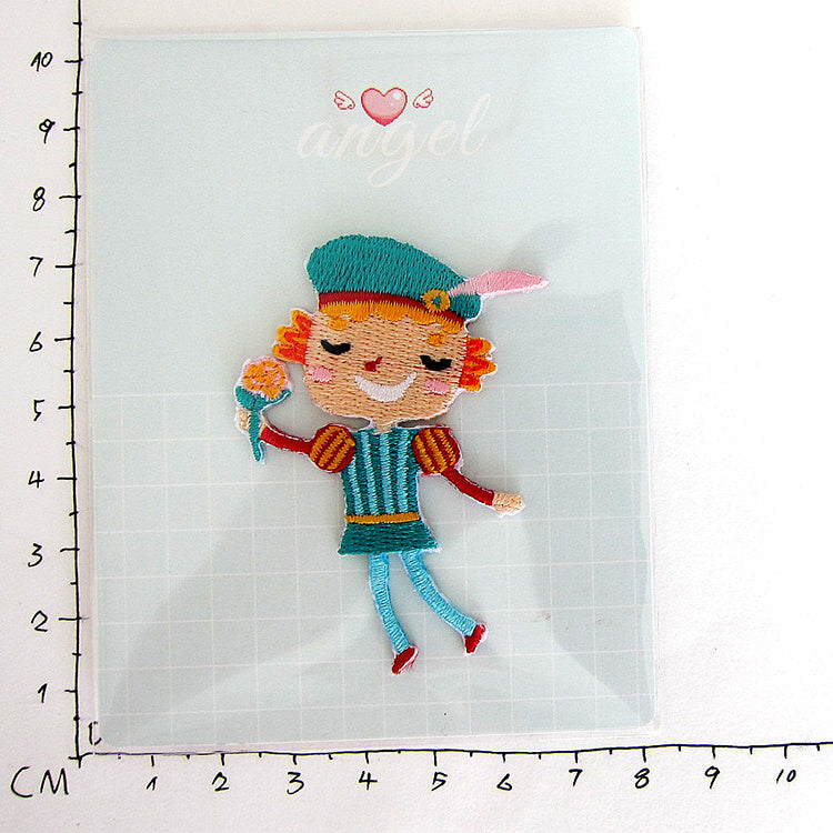 Self-Adhesive Iron-On Fairy Tale Town Castle Princess Patches